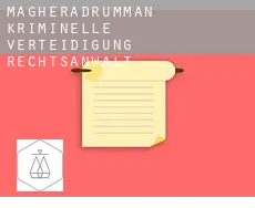 Magheradrumman kriminelle verteidigung rechtsanwalt
