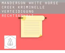 Manderson-White Horse Creek  kriminelle verteidigung rechtsanwalt