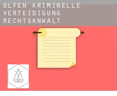 Olfen  kriminelle verteidigung rechtsanwalt
