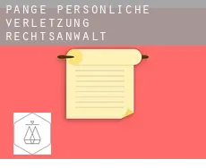 Pange  persönliche verletzung rechtsanwalt