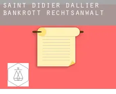 Saint-Didier-d'Allier  bankrott rechtsanwalt