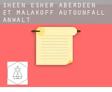 Sheen-Esher-Aberdeen-et-Malakoff  Autounfall Anwalt