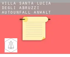 Villa Santa Lucia degli Abruzzi Autounfall Anwalt