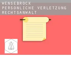 Wensebrock  persönliche verletzung rechtsanwalt