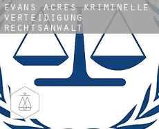 Evans Acres  kriminelle verteidigung rechtsanwalt