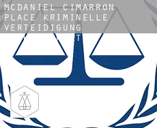 McDaniel Cimarron Place  kriminelle verteidigung rechtsanwalt