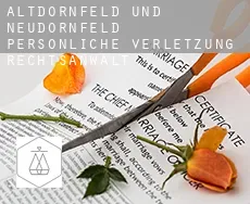 Altdörnfeld und Neudörnfeld persönliche verletzung rechtsanwalt