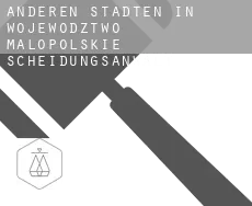 Anderen Städten in Wojewodztwo Malopolskie  Scheidungsanwalt