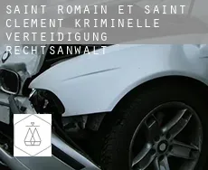 Saint-Romain-et-Saint-Clément  kriminelle verteidigung rechtsanwalt